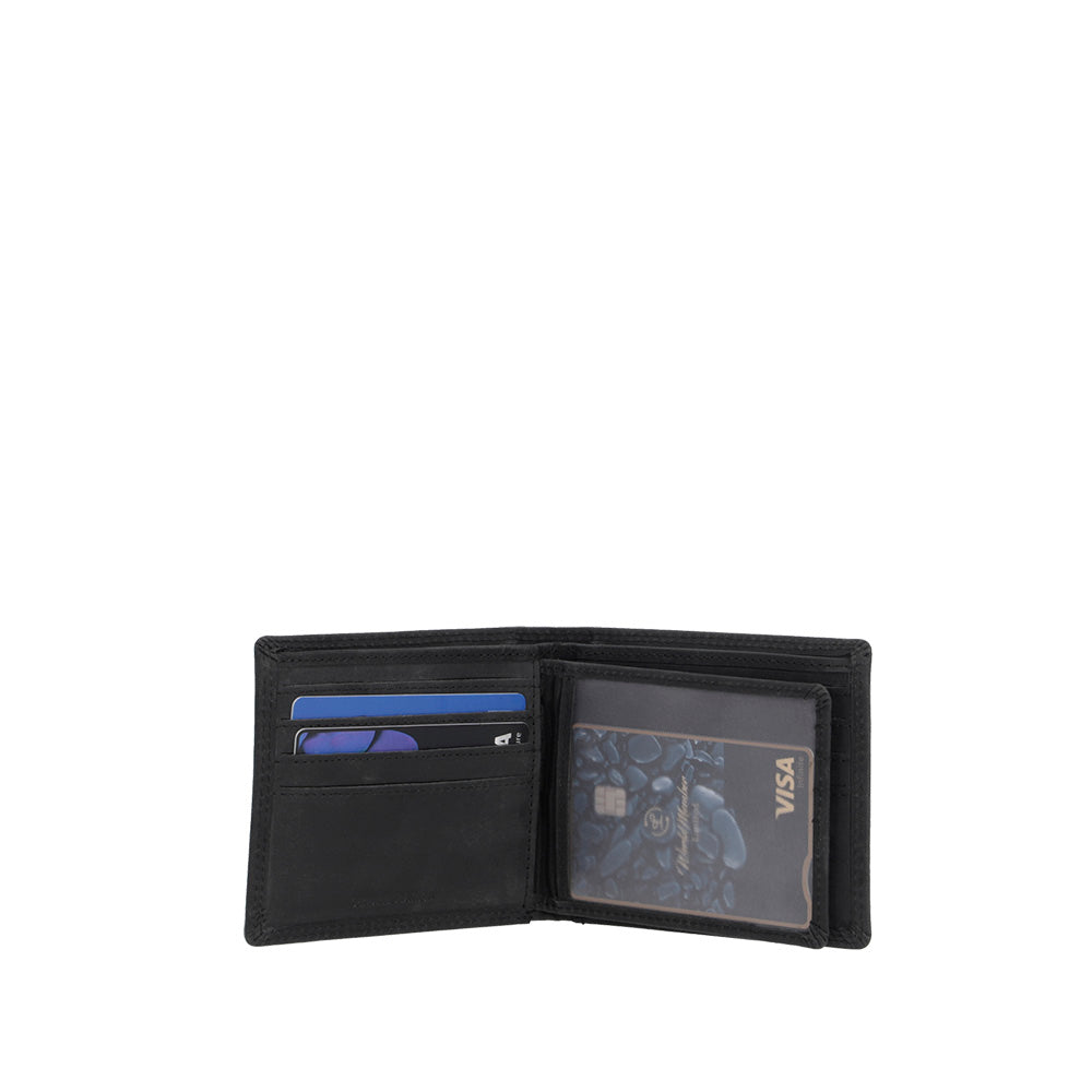 Billetera Genova 16 604 Negro M