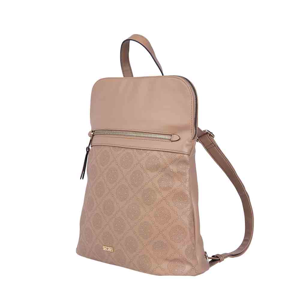 Mochila Clásica Roma Beige