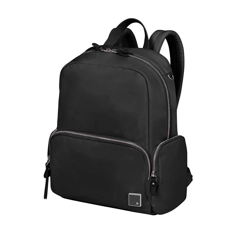 Mochila casual Samsonite Essentially Karissa Backpack 3 Pockets Black Mujer