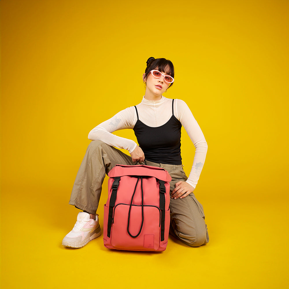 Mochila para notebook WANDA 15" roja