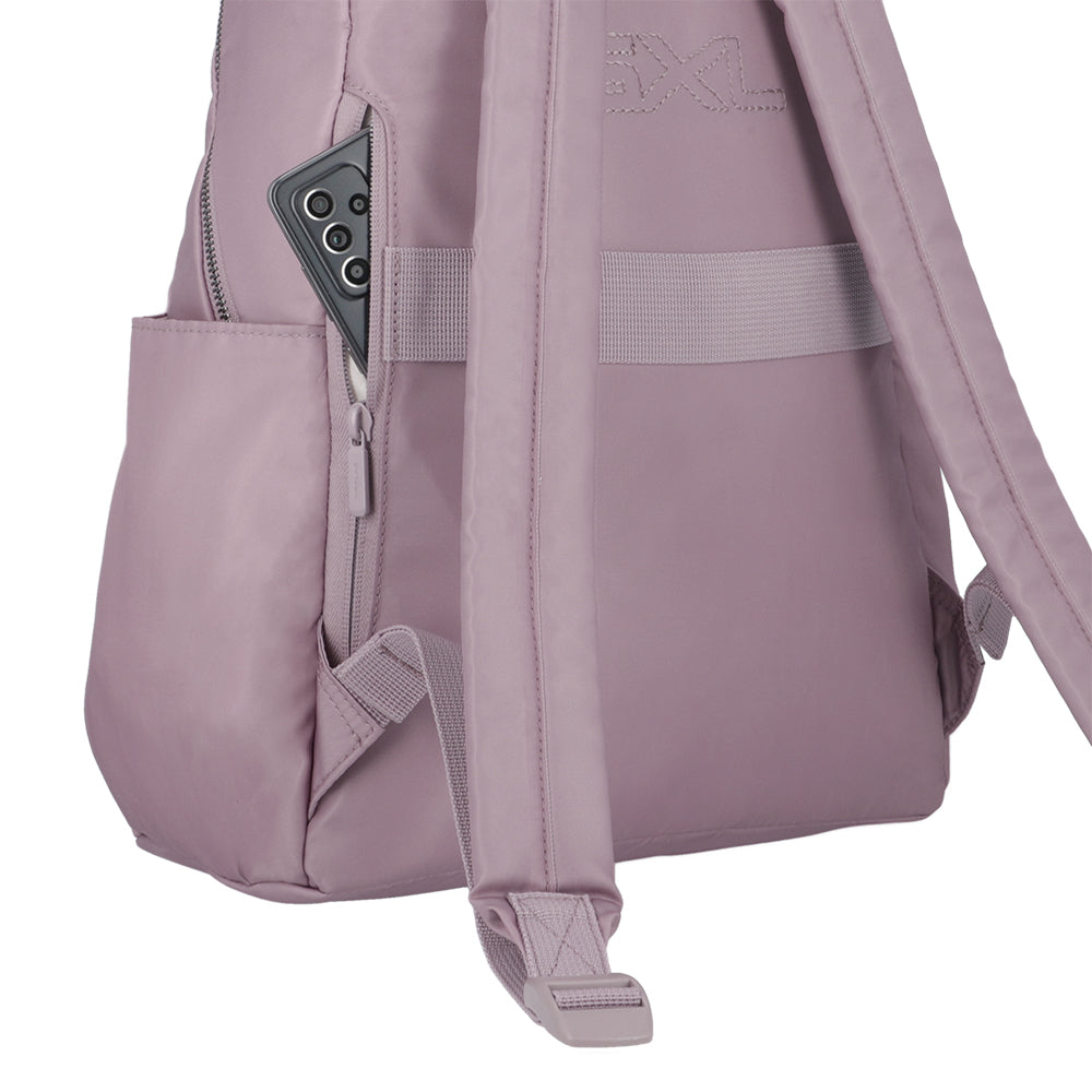 Mochila para notebook mujer County morada 15"