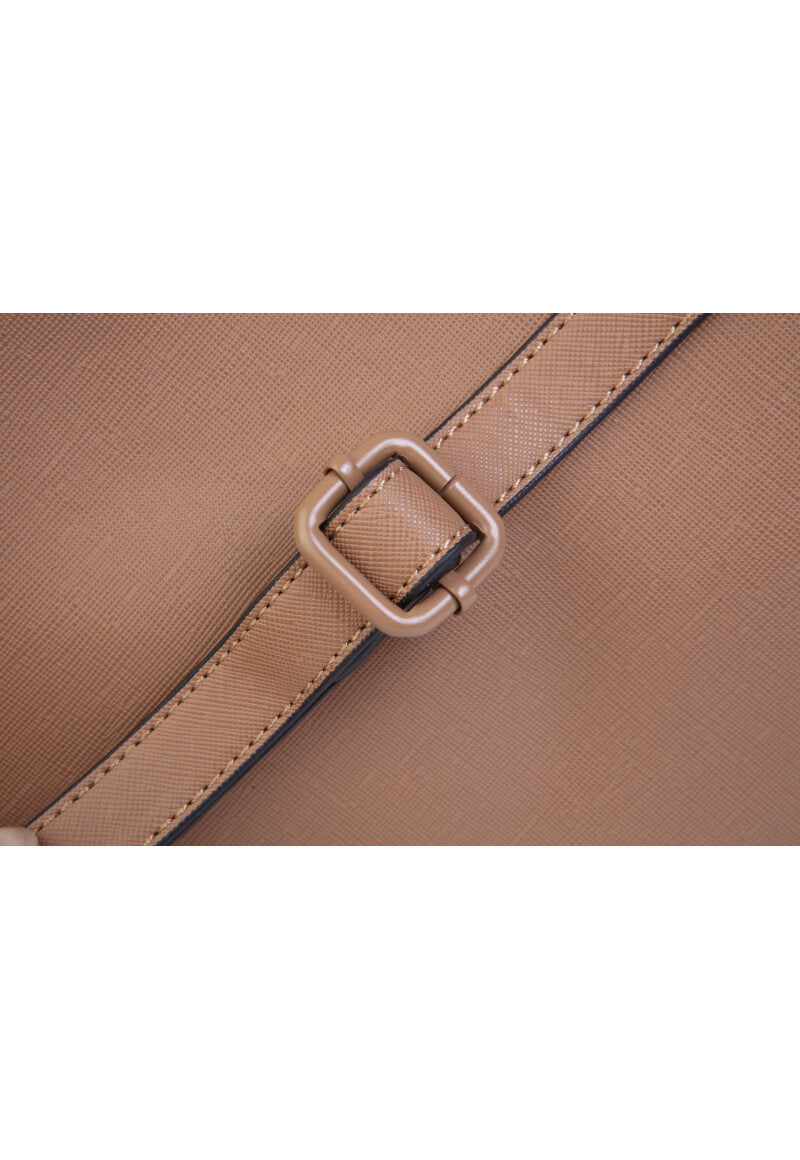 Cartera Clásica Fashion Albania Beige