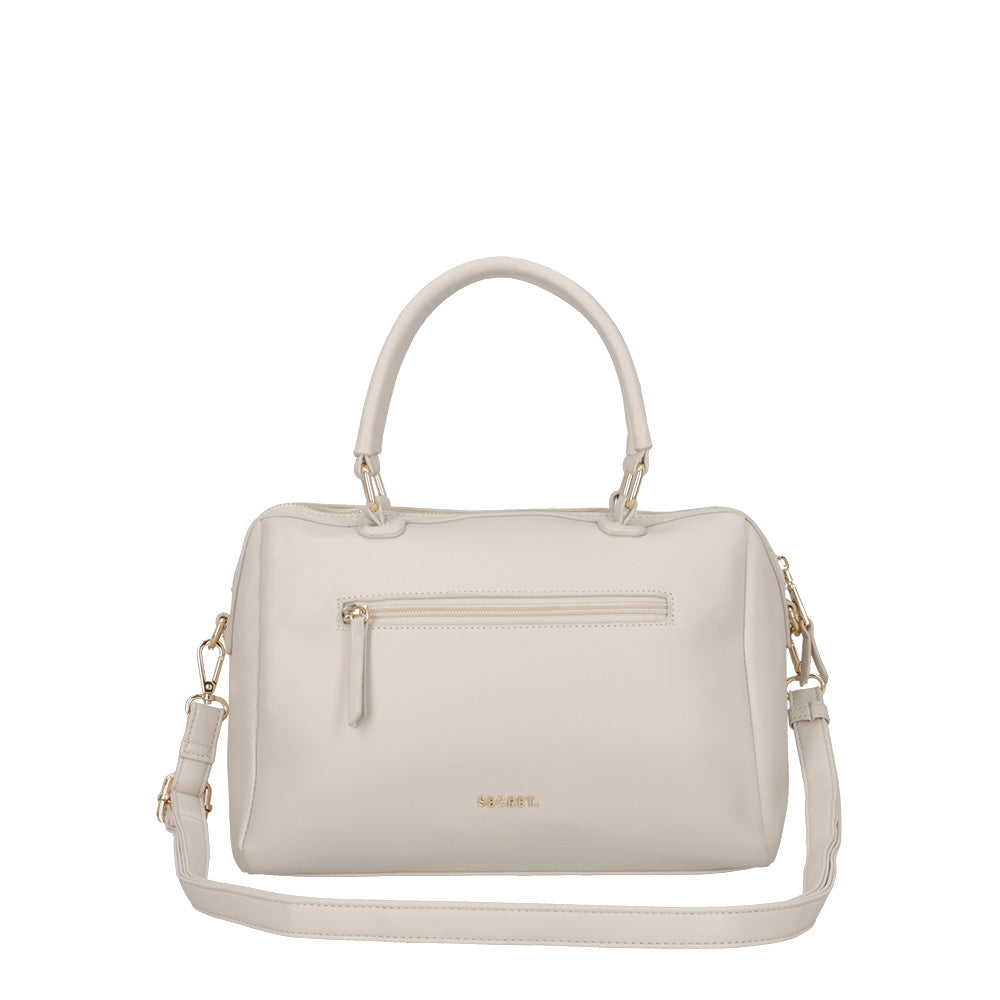 CARTERA DE MANO TURIN FW24 BEIGE L