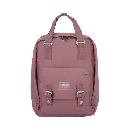 Mochila para laptop mujer New Briz 14.1'' rosada