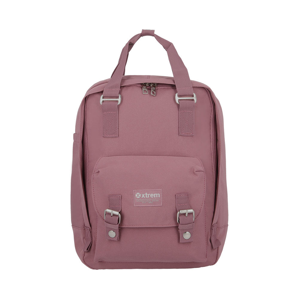 Mochila para laptop mujer New Briz 14.1'' rosada