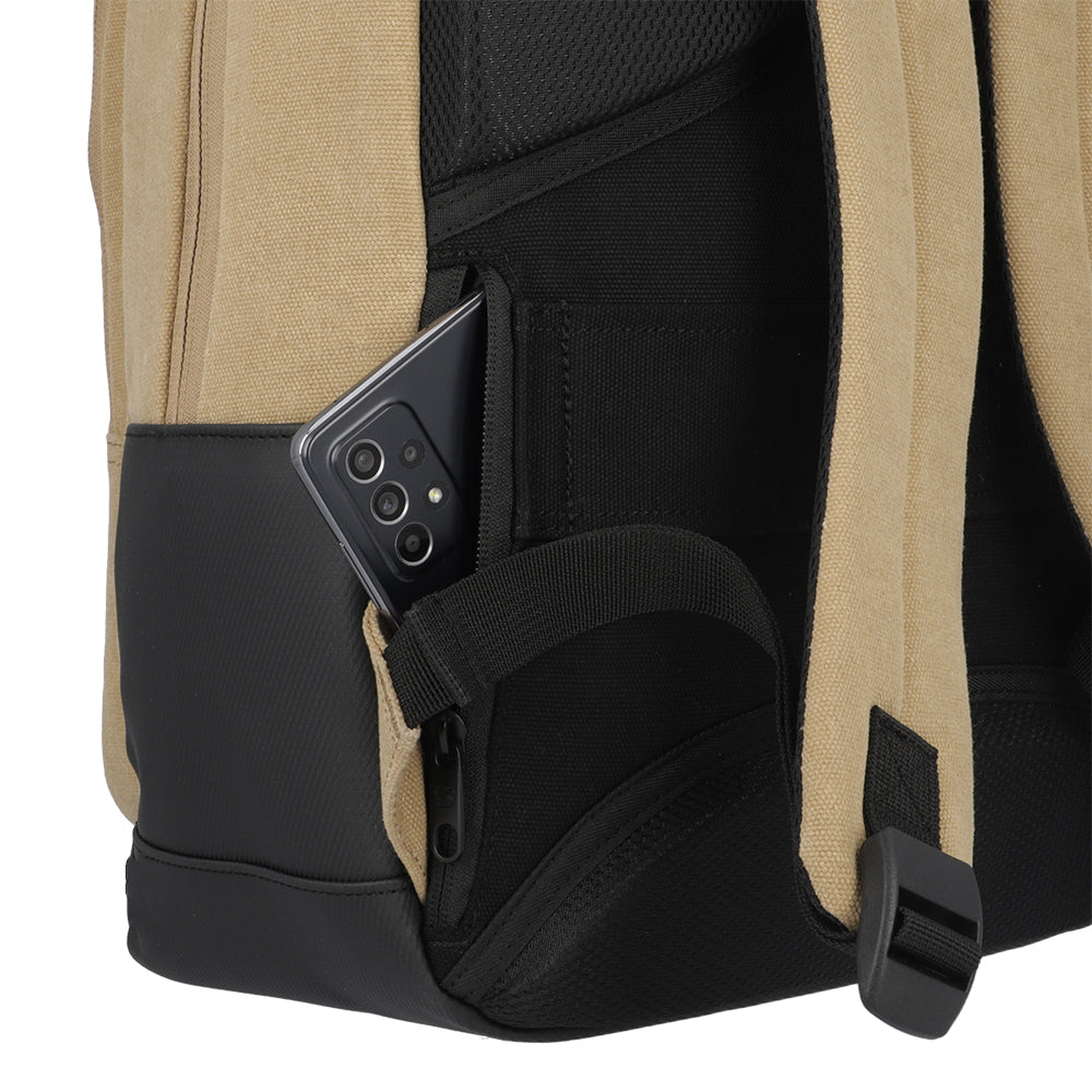 Mochila para notebook City beige 17"