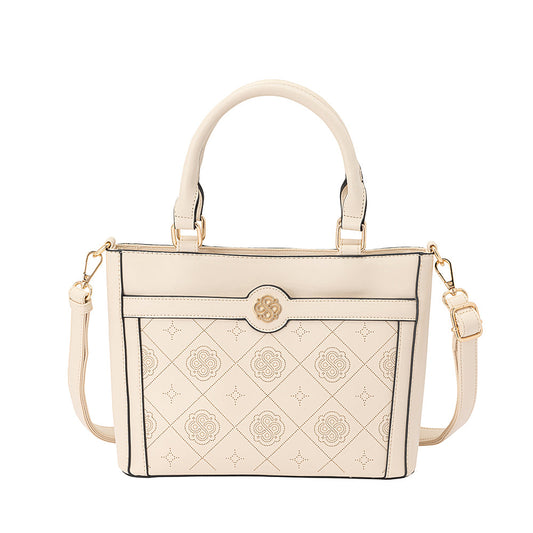 Cartera De Mano Roma Fw24 Beige M