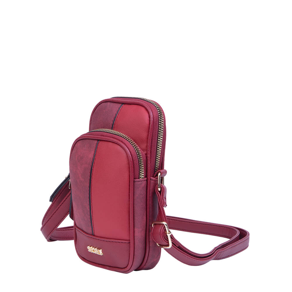 Porta celular Clásico Ferrara Roja