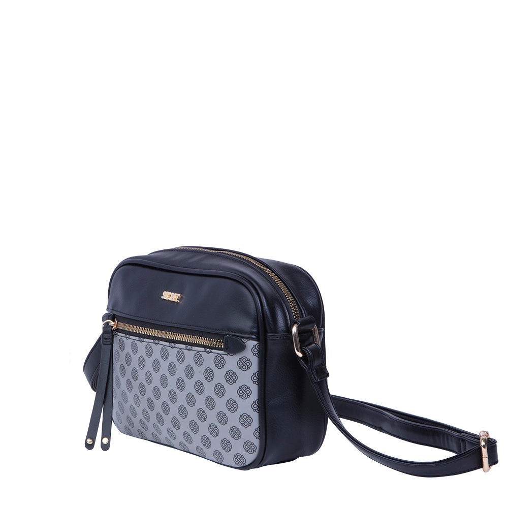 Cartera Clásica Avignon Gris