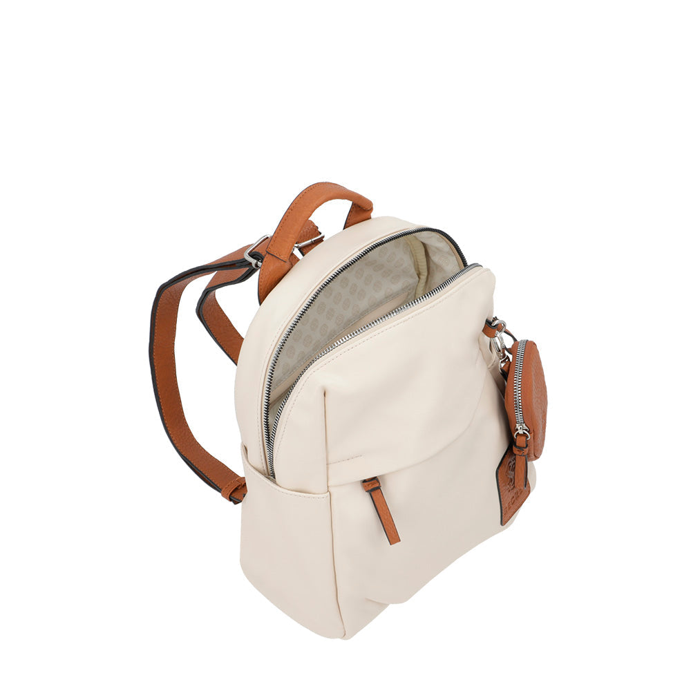 Mochila para mujer Buzios beige M