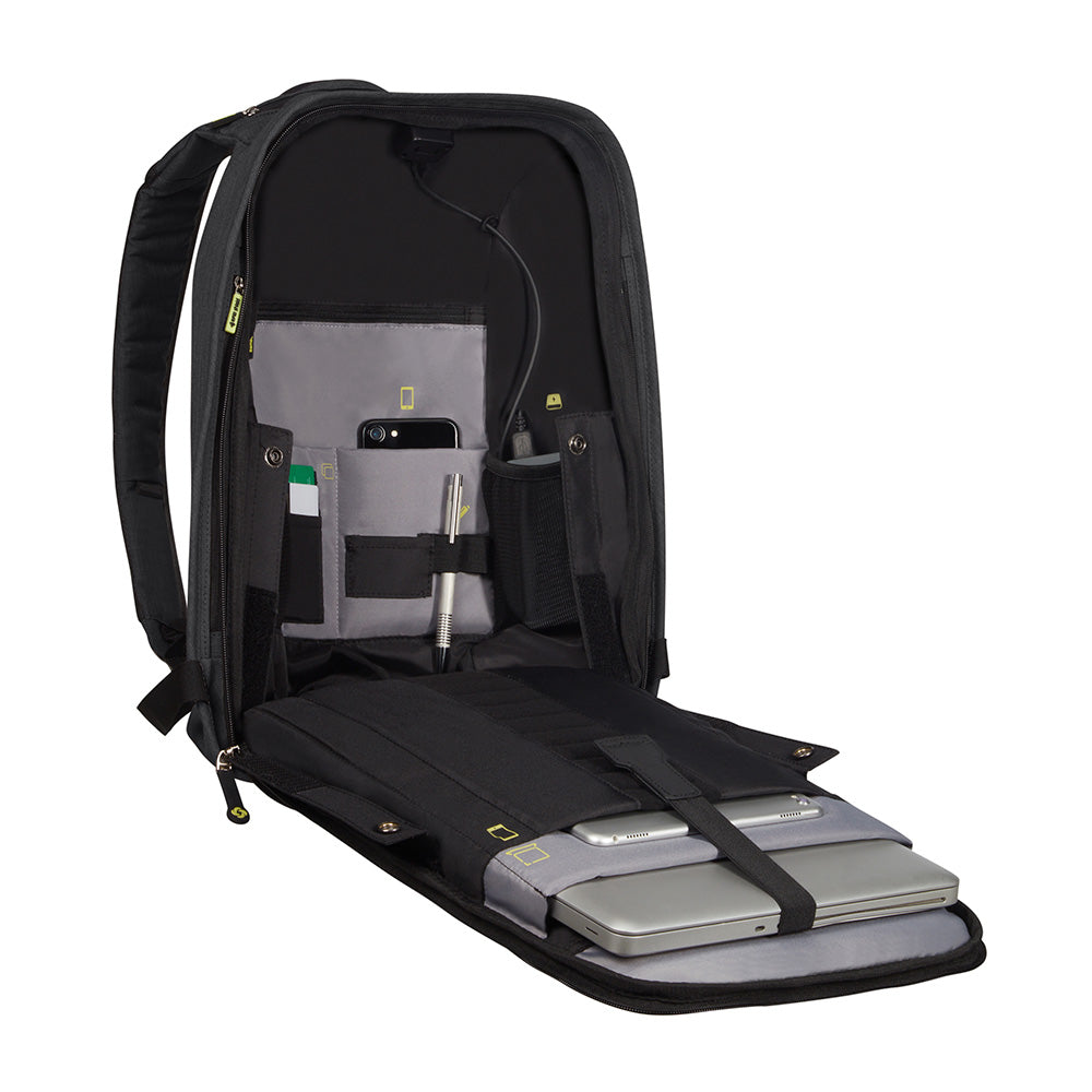 Mochila Securipak 15.6" Black Steel