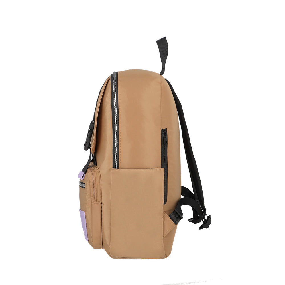 Mochila para notebook mujer Lexie beige 14.1"