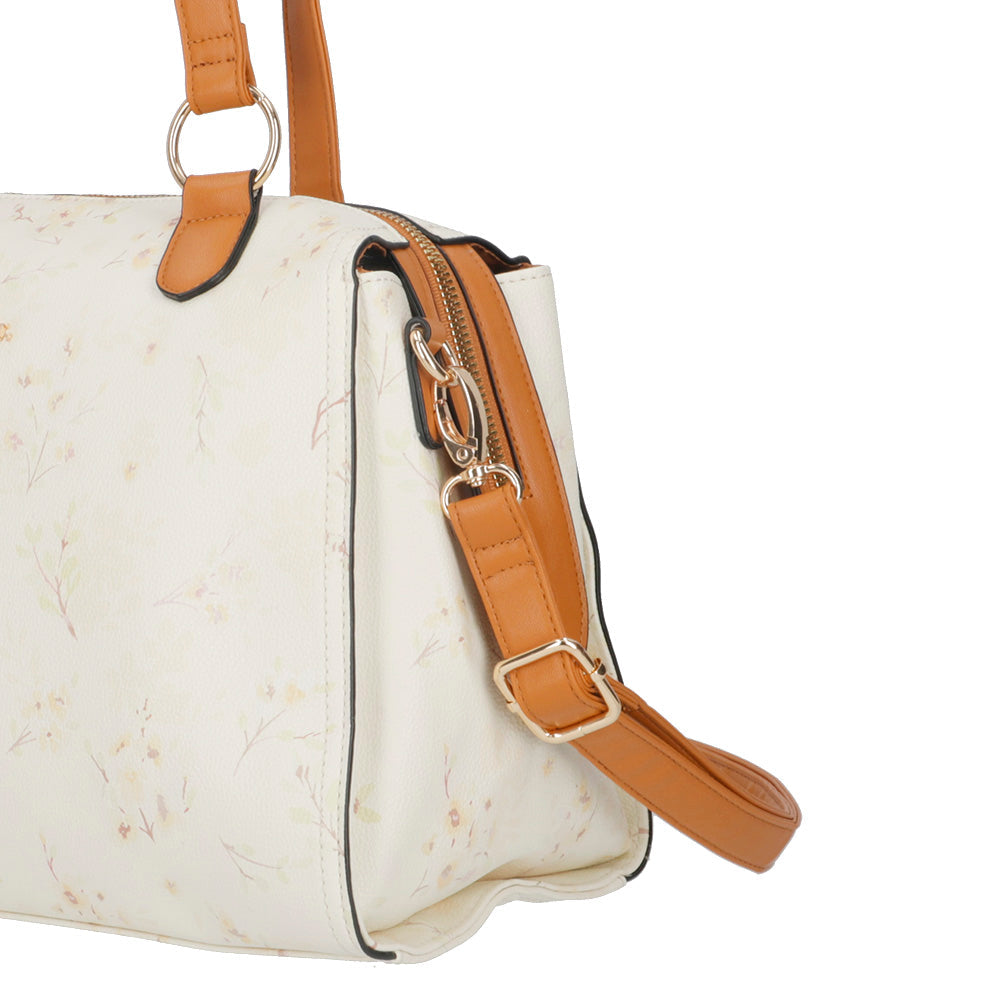 Cartera de mano Mother beige L