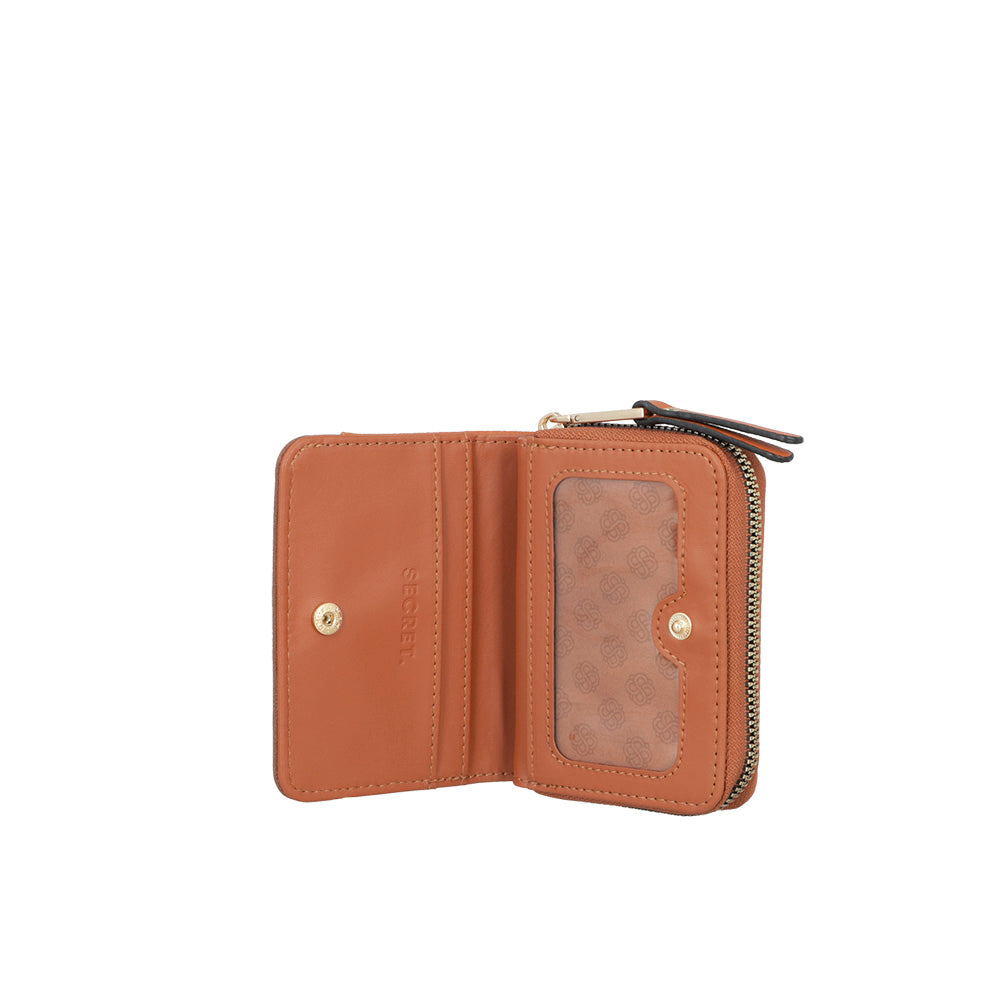 Billetera Lourdes Fw24 Cafe Medio S