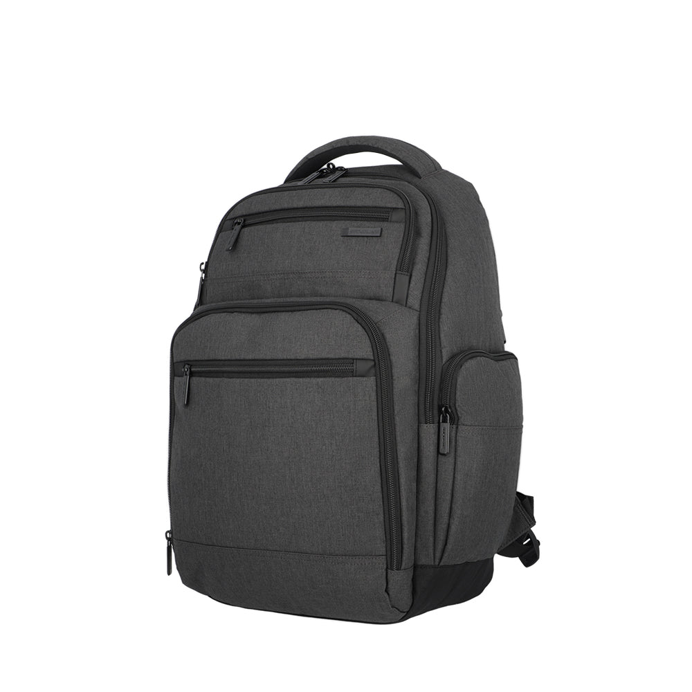 Mochila para notebook Banker gris 17"