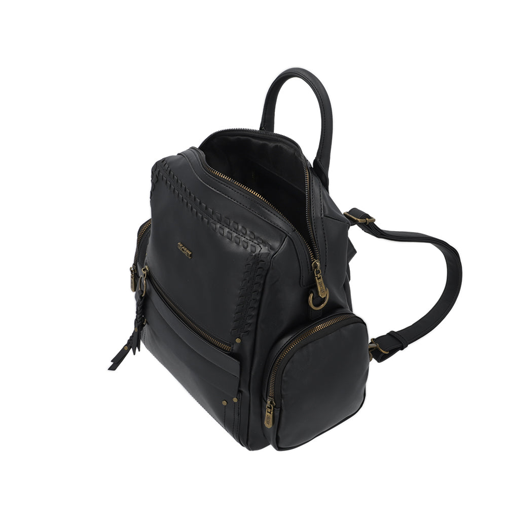Mochila Hippie Chic Dallas Negra