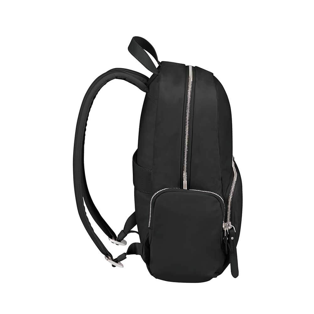 Mochila casual Samsonite Essentially Karissa Backpack 3 Pockets Black Mujer