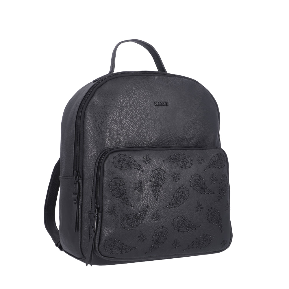 Mochila Oxford Negra Grande