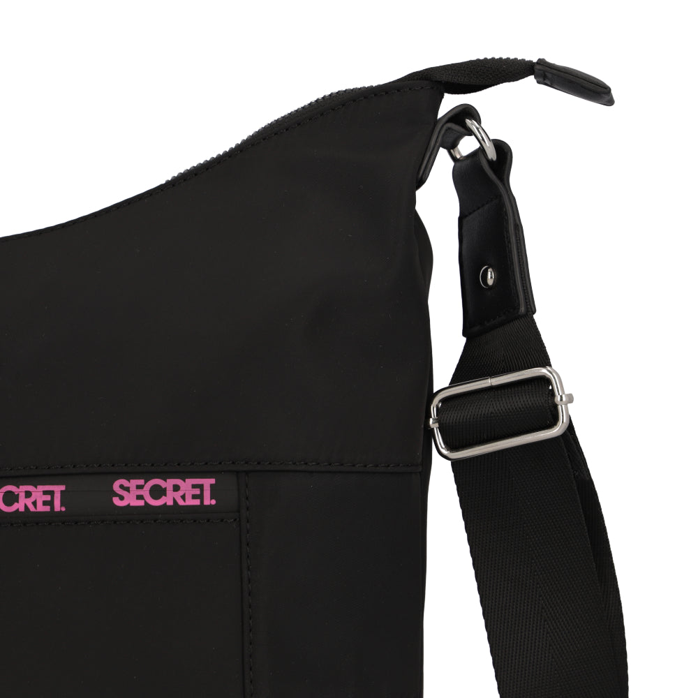 Cartera Bandolera Estocolmo Negra Grande