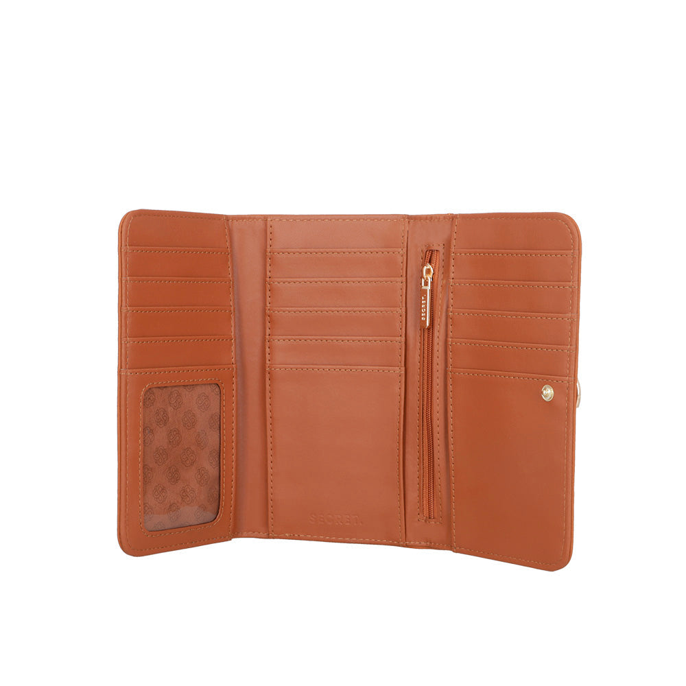 Billetera Mantua Fw24 Cafe Medio L