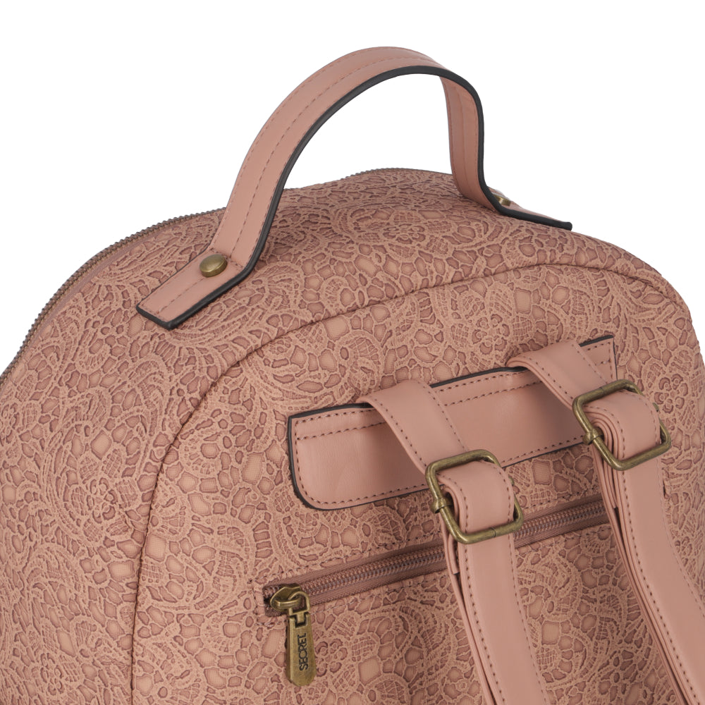 Mochila Mumbai Rosada Grande