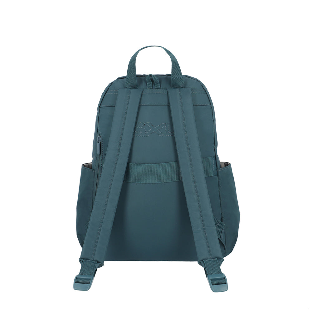 Mochila para notebook mujer County verde 15"