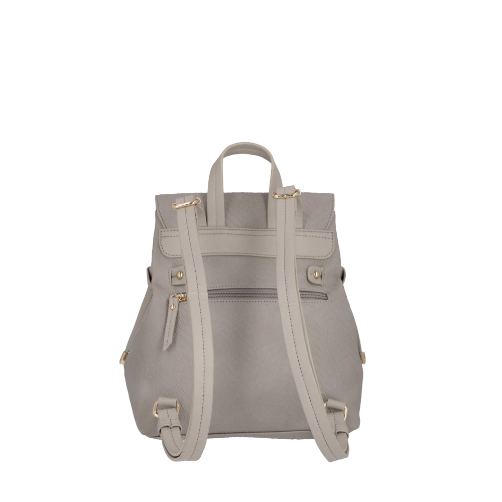 Mochila Kansas Gris Mediana