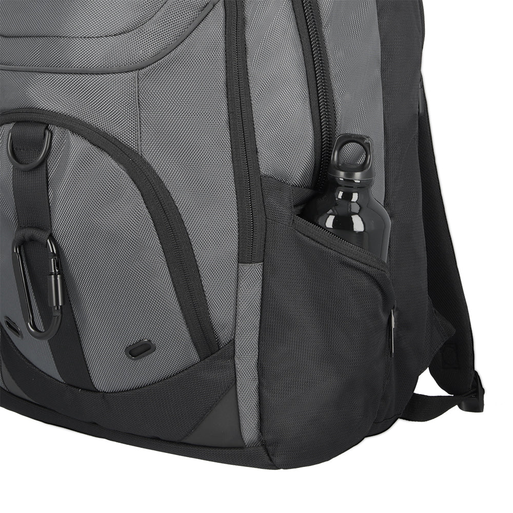 Mochila para laptop hombre West 16'' gris
