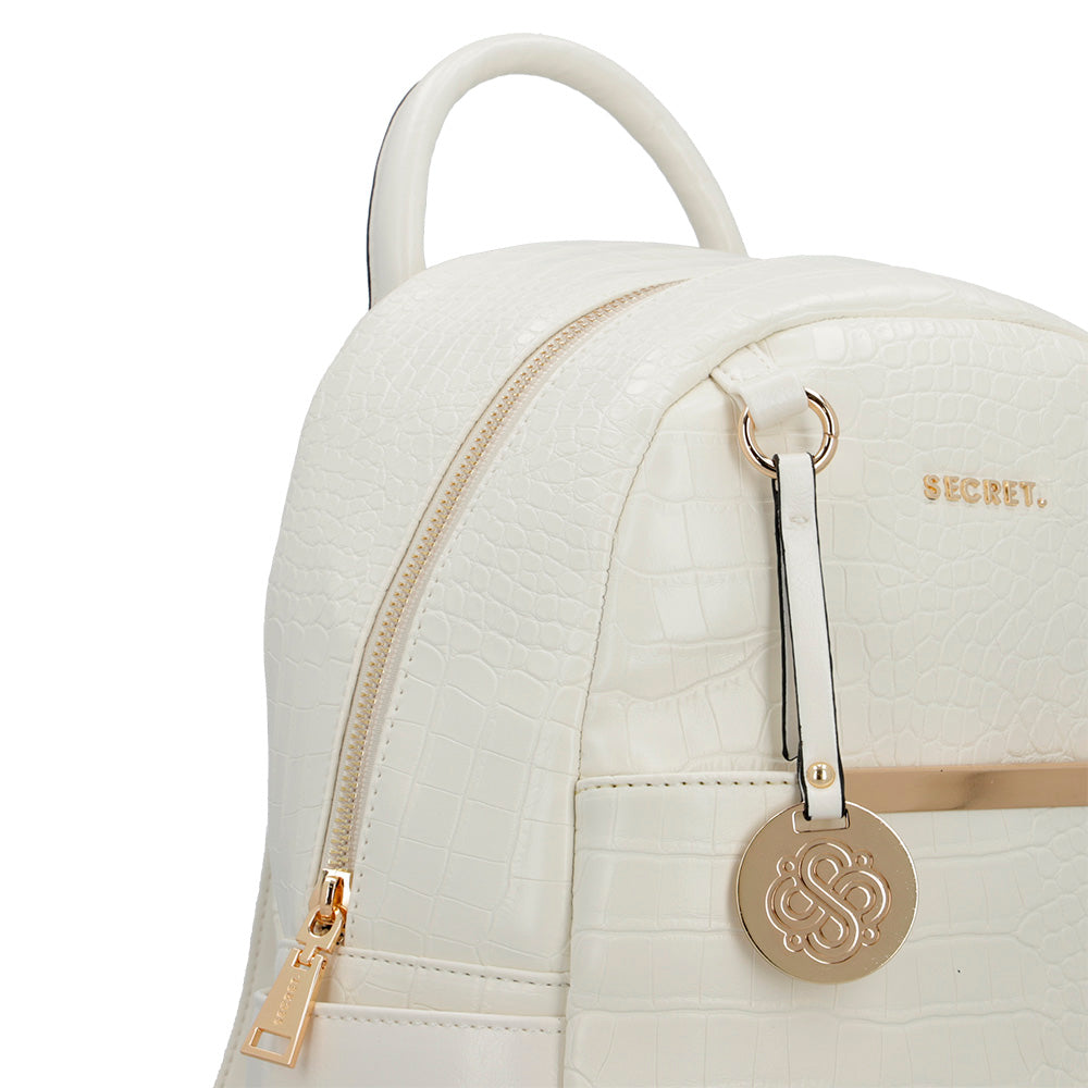 Mochila Osaka blanca M