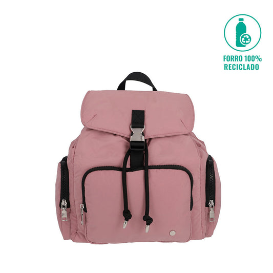 Mochila Urbana Sophie Rosada Mediana