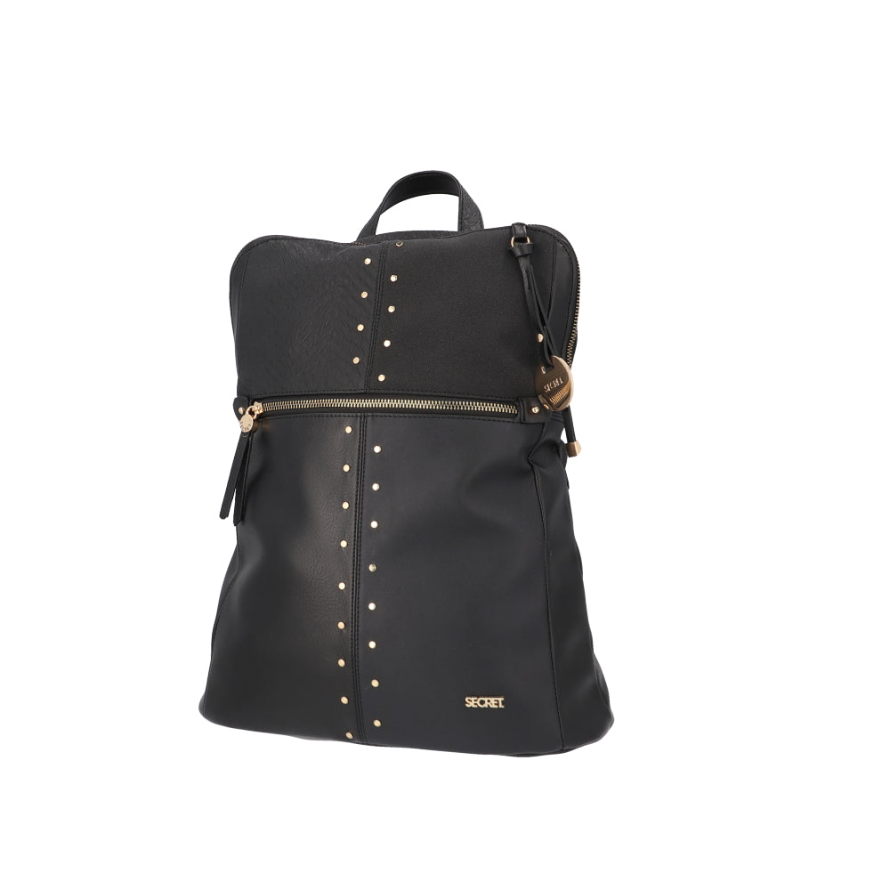 Mochila Notebook Mujer Secret Suiza Negra XL