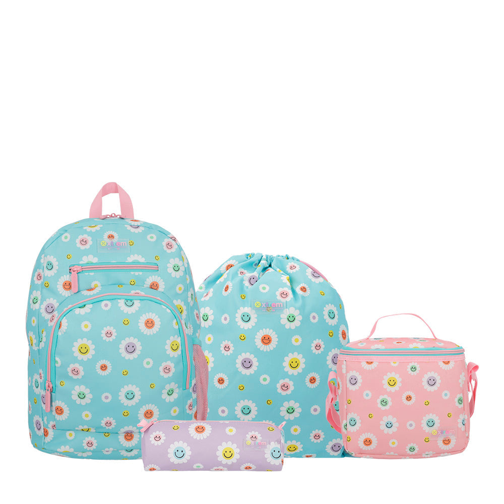 Mochila Multipack 4Xt Aqua Flowers M