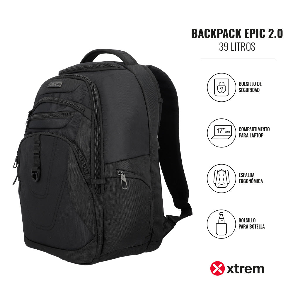 Mochila Epic 2.0 4Xt Black XL