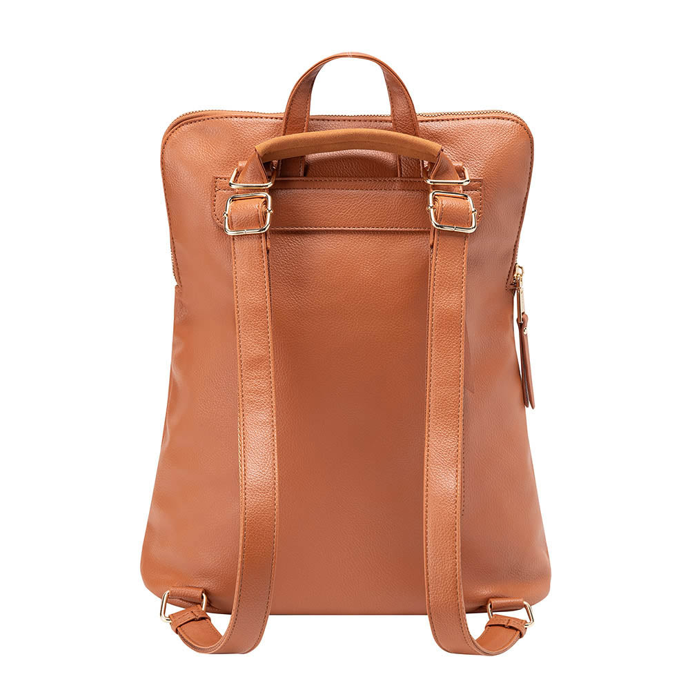 Mochila Para Notebook Lourdes Fw24 Cafe Medio XL