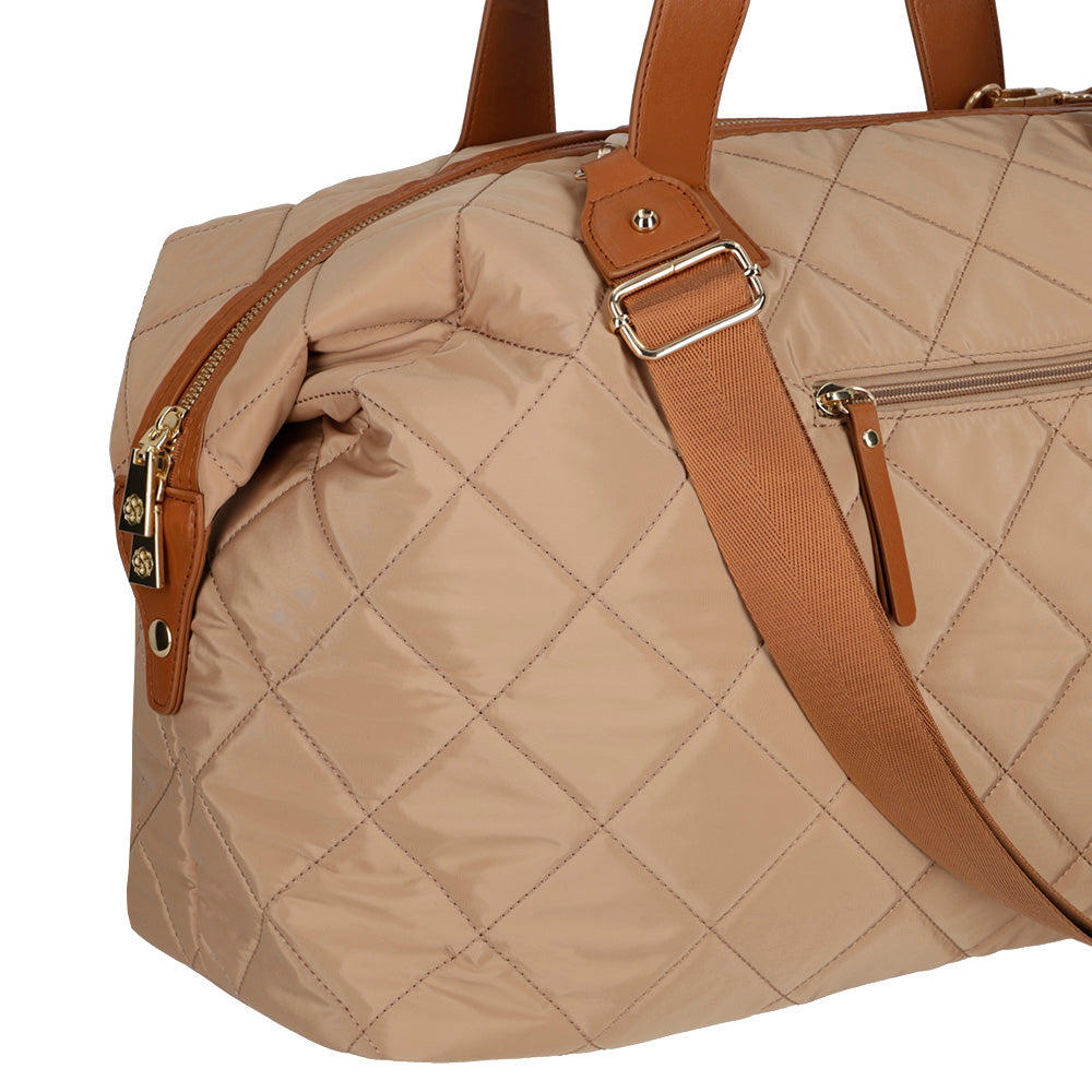 BOLSO DE VIAJE OTTAWA FW24 TOSTADO L