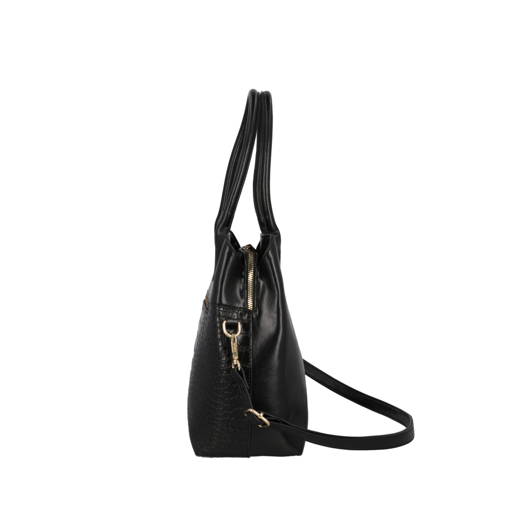 Cartera de Hombro Ginebra Negra L 3DV