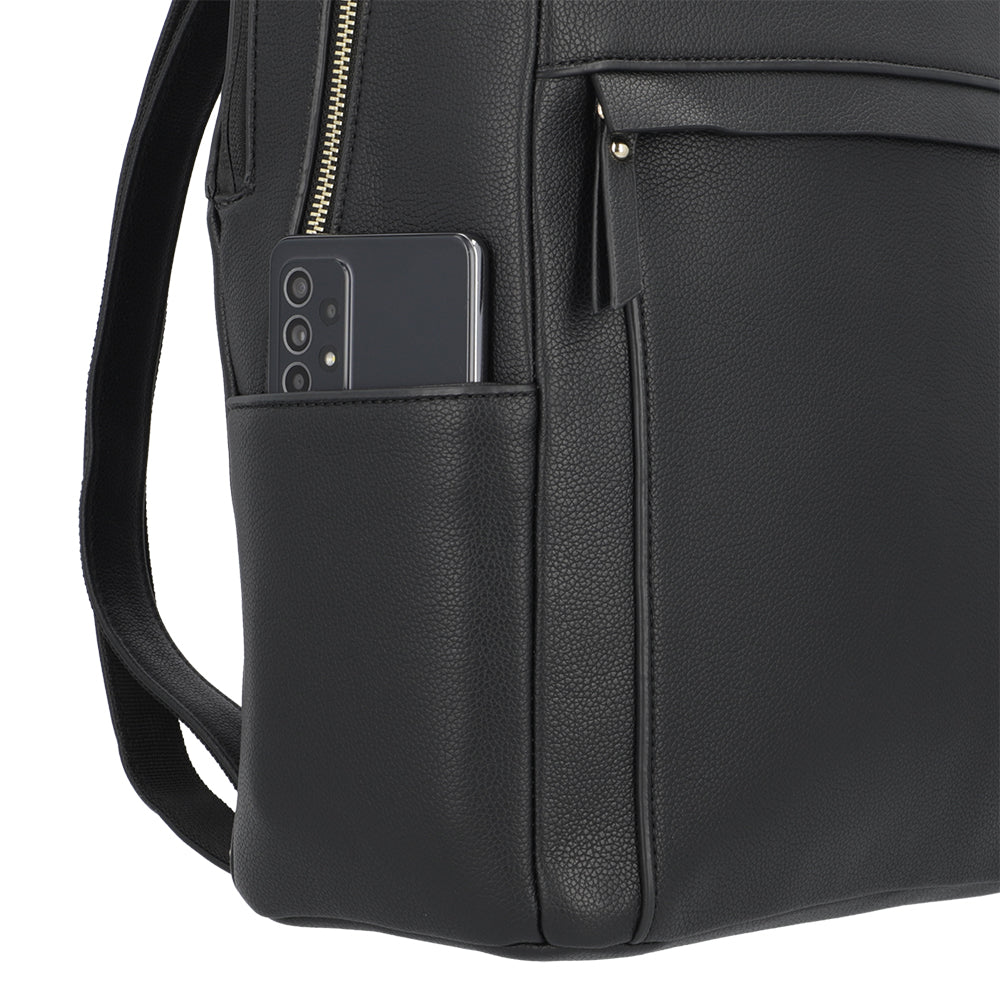 Mochila para notebook mujer Eastside negro 14"