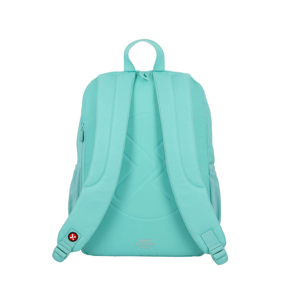 Mochila para notebook mujer Queens 15.6'' menta