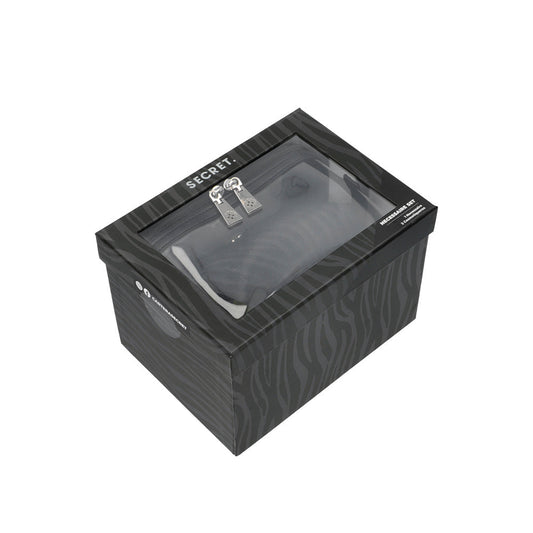 SET NECESSAIRE X3 VENECIA FW24 NEGRO