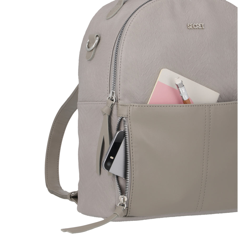 Mochila Positano Gris Mediana