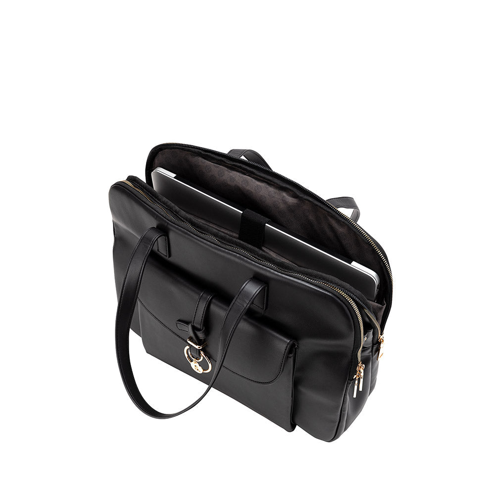 Cartera Para Notebook Mantua Fw24 Negro L