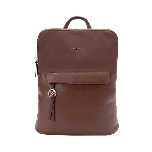 Mochila Para Notebook Laurens Fw24 Cafe XL