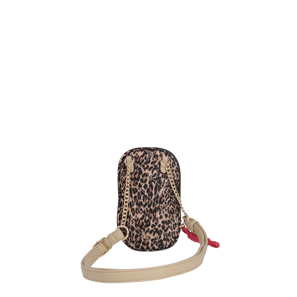 PORTACELULAR GINZA FW24 LEOPARDO L