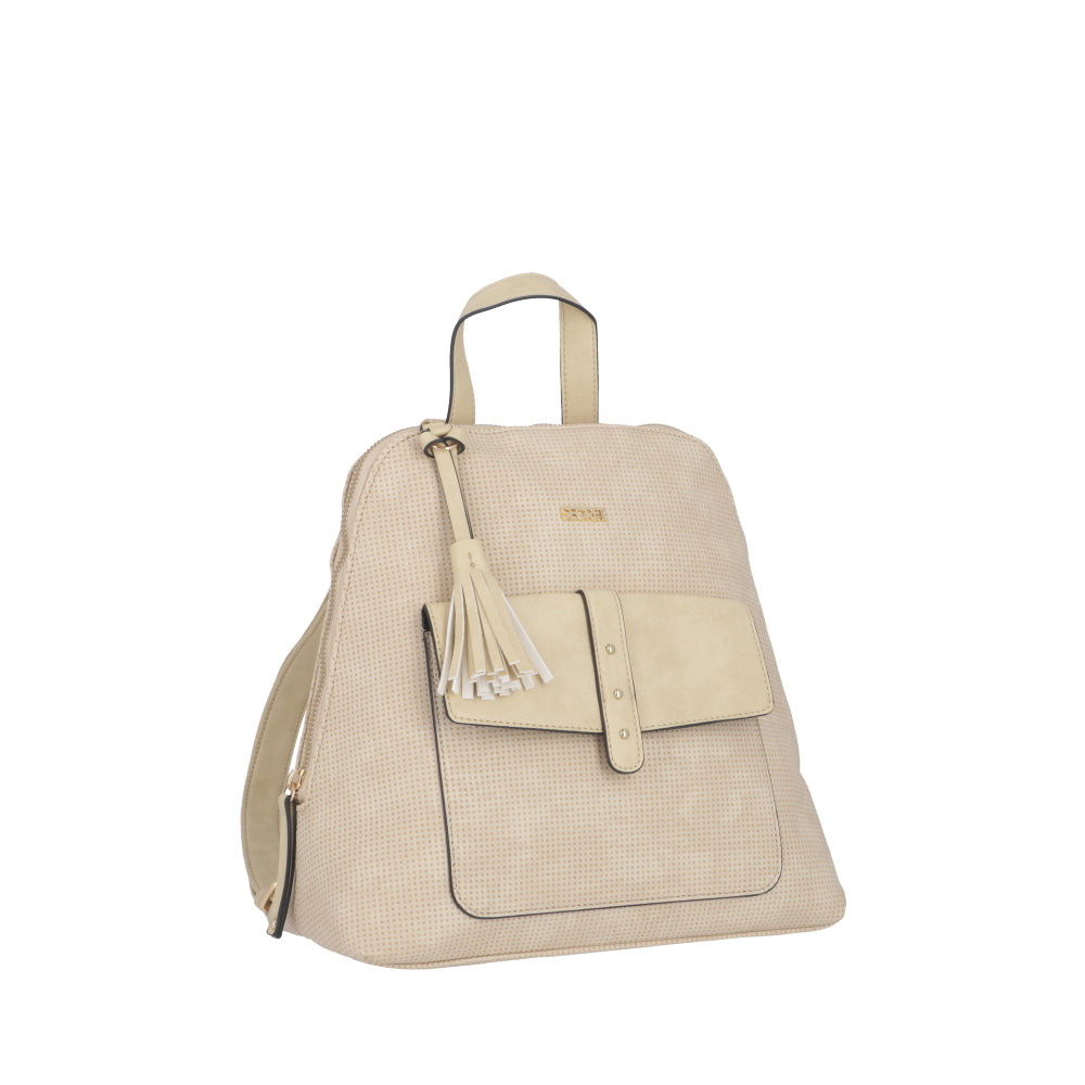 Mochila Parma Blanca Mediana