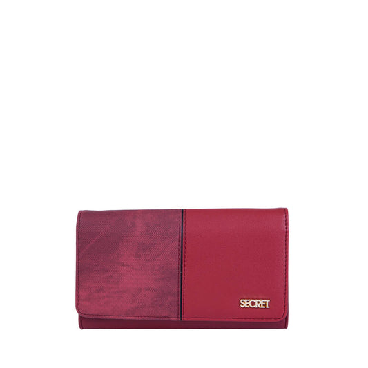 Billetera Clásica Ferrara Roja