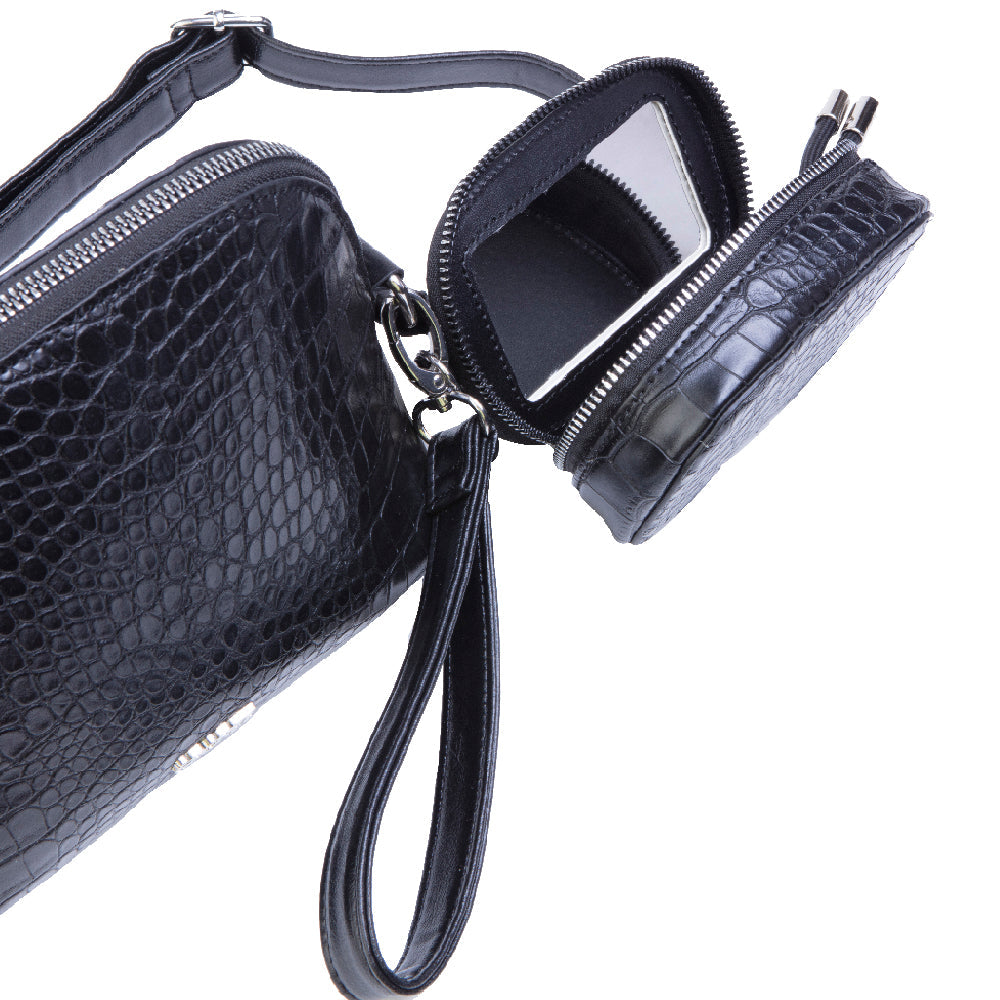 Cartera Clásica Calgary Negra