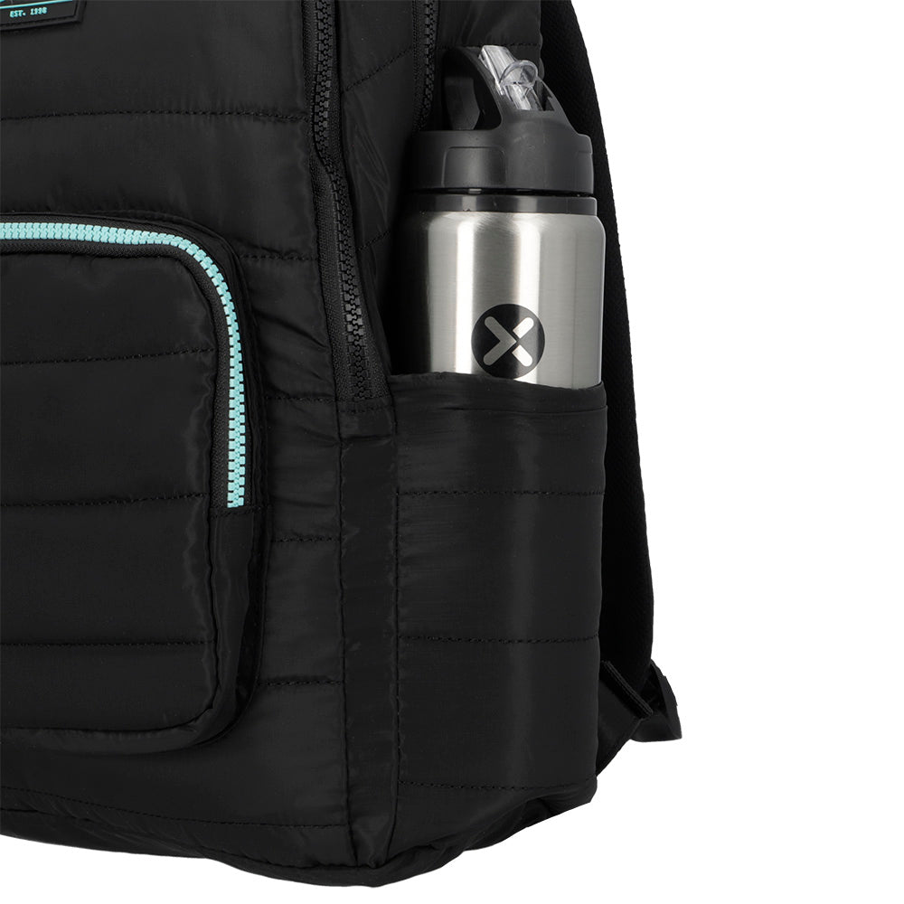 Mochila para notebook 15" de mujer Hamilton negra/agua