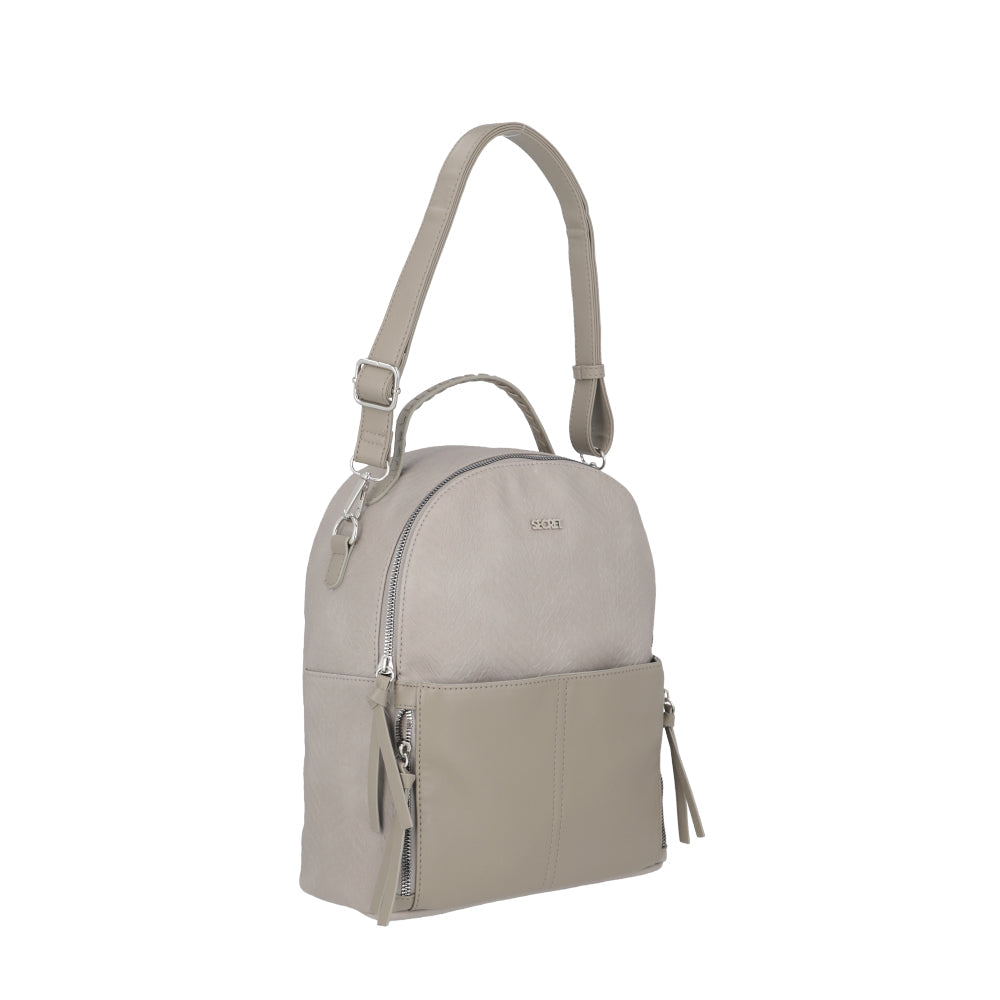 Mochila Positano Gris Mediana