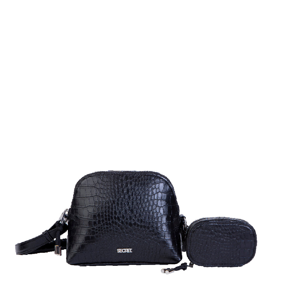 Cartera Clásica Calgary Negra