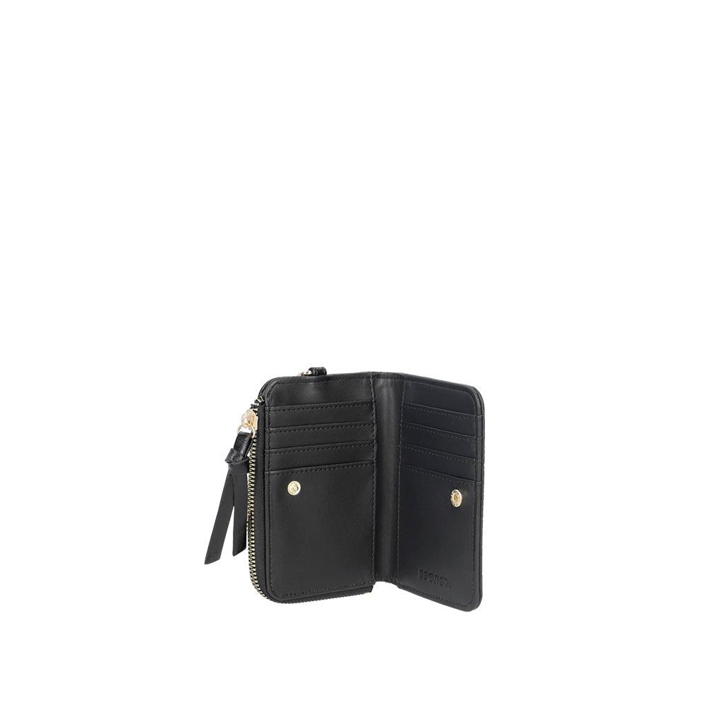 BILLETERA EVORA FW24 NEGRO S